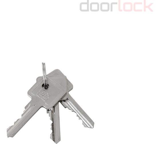 Цилиндр Doorlock DL Standard 35x45 мм, PN матовый никель, 3 ключа 72034