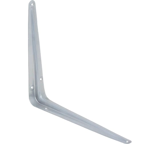Консоль с 1 ребром жесткости Element 250x200 серый 1 шт 094330 1