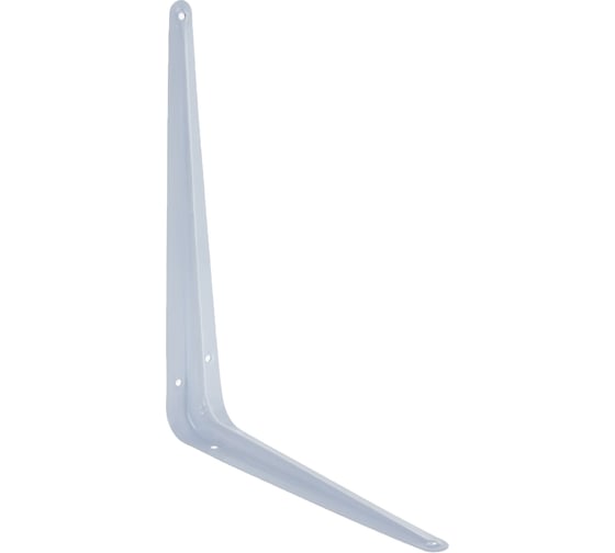 Консоль с 1 ребром жесткости Element 300x250 белый 1 шт 094340