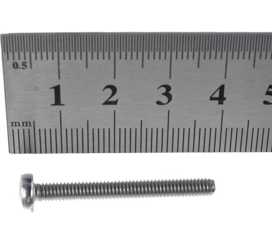 Винт ЦКИ DIN7985 М4х35 нерж. A2 250 шт 58700