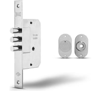 Врезной замок KALE KILIT под крестообразный ключ 189F, 3MF, BS45, 23NP, 5K, SP, Ros, STB 189F0000043