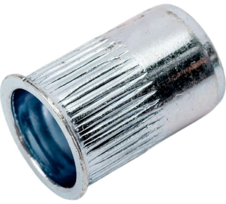 Заклёпка резьбовая с насечкой BEFAST М6x14 цинк, уменьшенный борт, 500 шт ZG614500S