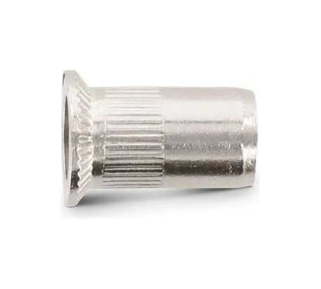 Заклёпка резьбовая с насечкой BEFAST М6x15,5 цинк, потайной борт, 50 шт ZG0615550S