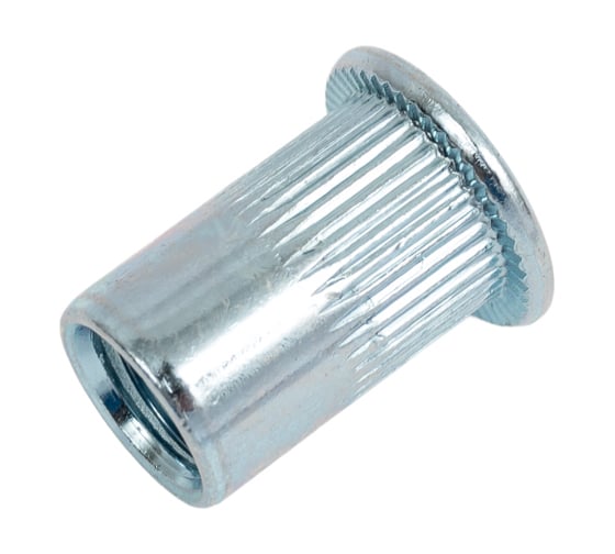 Заклёпка резьбовая с насечкой BEFAST М8x18 цинк, стандарт борт, 50 шт ZG081850S 1