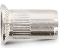 Заклёпка резьбовая с насечкой BEFAST М6x15.5 цинк, потайной борт, 700 шт ZG0614700S