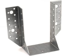 Открытый наконечник балки Suki 100x140x2 мм, белый цинк 158720