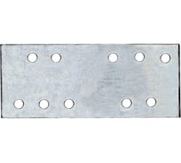 Перфорированная прямая пластина Suki 40x100x2 мм, нержавеющая сталь 158210