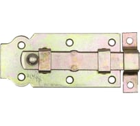 Дверной прямой засов со скобой Suki 100x45 мм, хром 159370