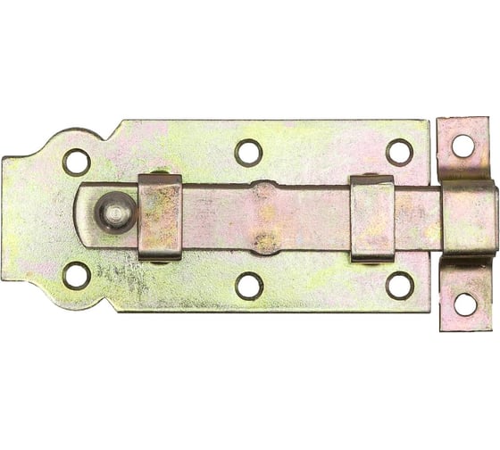 Дверной прямой засов со скобой Suki 100x45 мм, хром 159370