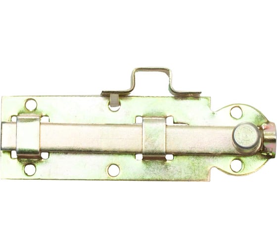 Оконная прямая задвижка со скобой Suki 80x30 мм, хром 159390