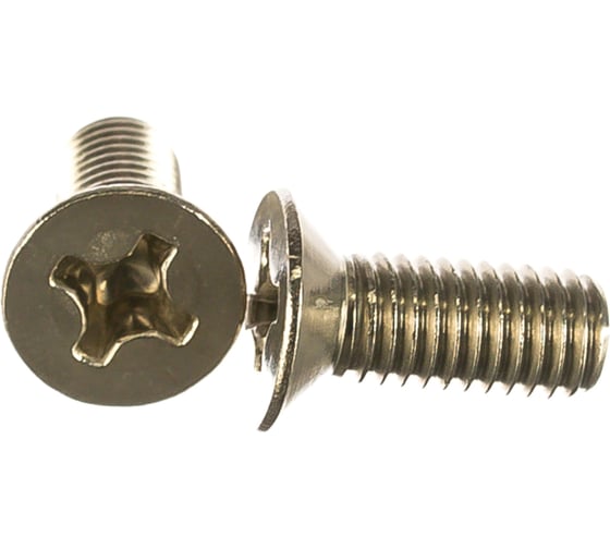 Потайной винт КРЕП-КОМП нержавейка, DIN965 А2 8х20 20шт впн820мф 1