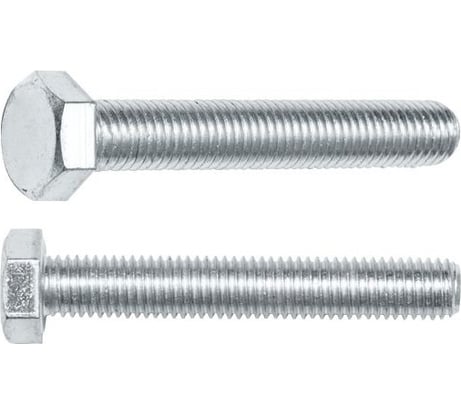 Болт STARFIX М8x140 мм шестигр., цинк, кл.пр. 5.8, DIN 933, 20 кг SM-15592-20