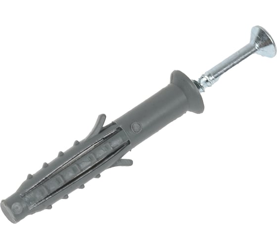 Дюбель-гвоздь с усом STARFIX 6x40 мм, полипропилен, потай, 50 шт. SMP2-18216-50