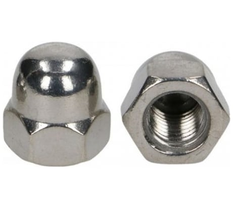 Гайка колпачковая STARFIX М5, нерж. сталь (А2), DIN 1587, 25 шт. SMZ1-44169-25