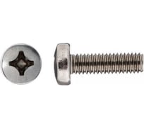 Винт STARFIX М3x8 полусфера, нерж.сталь (А2), DIN 7985, 100 шт. SMZ1-31134-100