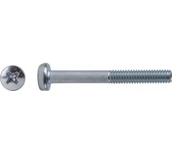 Винт STARFIX М3x30 мм полусф. головка, без покр., кл.пр. 5.8, DIN 7985, неп. р, 1000 шт. SMC2-71283-1000 1