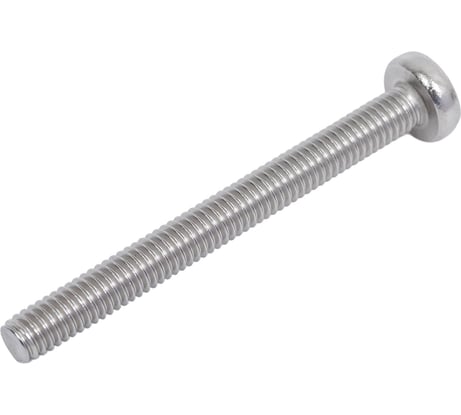 Винт STARFIX М4x40 полусфера, нерж.сталь (А2), DIN 7985, 25 шт. SMZ1-32166-25