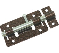 Задвижка дверная Металлист ЗД-01 пол. медь, 20 шт. 0000000000019