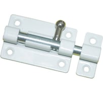 Задвижка накладная Металлист ЗТ5 пол. белый, 150 шт. 0000000000451