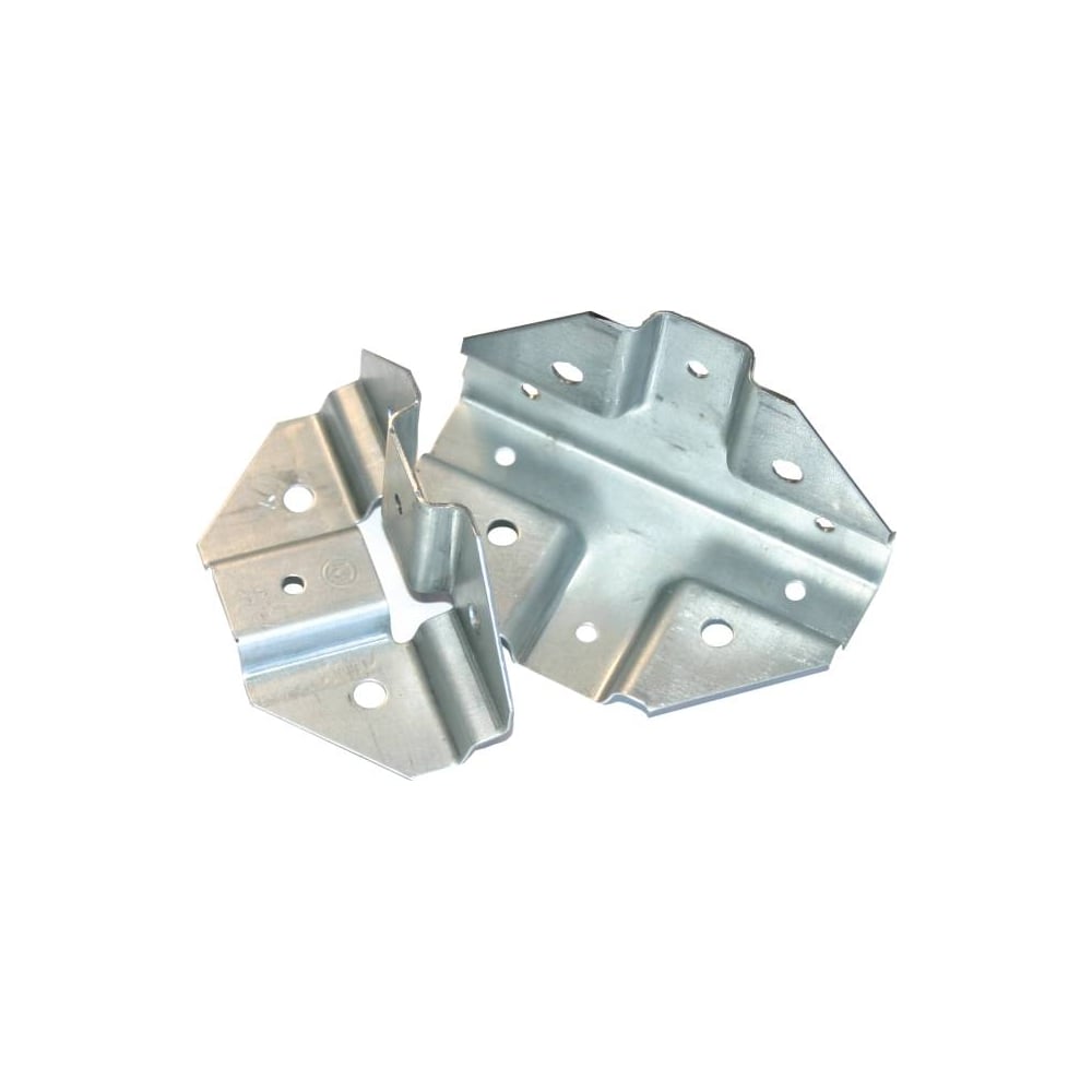 Краб-система Металлист угол на 4 стороны 20х20 (1,2мм), ГОЦ, 20 шт ...