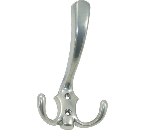 Крючок-вешалка Металлист № 9 хром эффект, 30 шт. 0000000000510 1