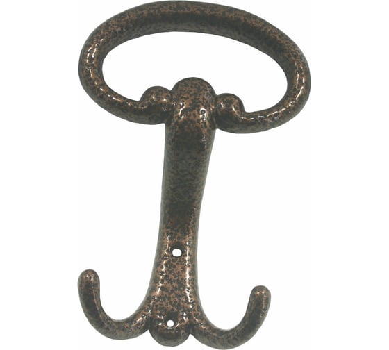 Крючок-вешалка Металлист №19 пол. медь, 25 шт. 0000000000657 1