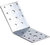 Перфорированная пластина 135 градусов для стропил Suki 90x90x65x2,5 мм белый цинк 1 шт 158550