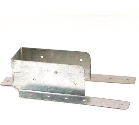 Открытый наконечник балки Suki 50x115x0,9 мм белый цинк 1 шт 180670