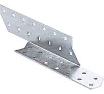 Держатель балки Suki 40x40x210x2,0 мм левый белый цинк 1 шт 158630
