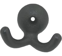 Крючок-вешалка Металлист №33 черный, 100 шт. 0000000001188