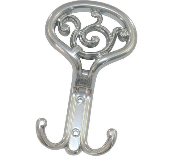 Крючок-вешалка Металлист №48 хром эффект, 30 шт. 0000000001389 1