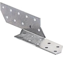 Держатель балки Suki 40x40x170x2,0 мм левый белый цинк 1 шт 158620