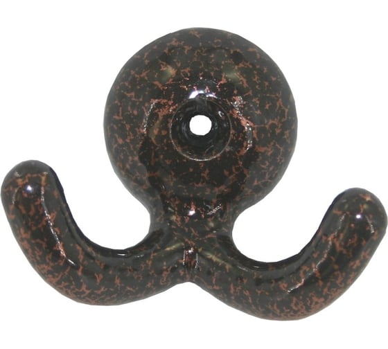 Крючок-вешалка Металлист №33 пол. медь, 100 шт. 0000000001220 1