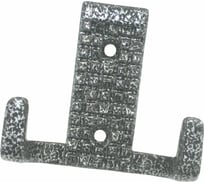 Крючок-вешалка Металлист №29 пол. серебро, 40 шт. 0000000001166