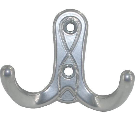 Крючок-вешалка Металлист №34 хром эффект, 50 шт. 0000000001291 1