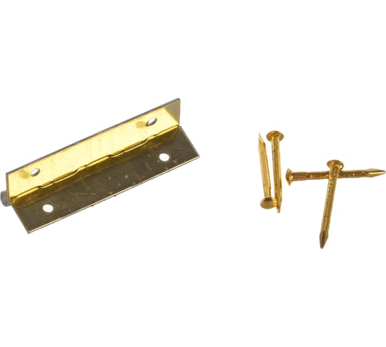 Петля для шкатулки Suki 12x25x0,5 латунированная 4 шт 159490