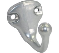 Крючок-вешалка Металлист №46 хром эффект, 100 шт. 0000000001369