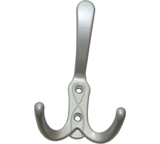 Крючок-вешалка Металлист №35 хром эффект, 30 шт. 0000000001288 1