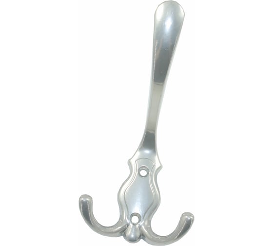 Крючок-вешалка Металлист №49 хром эффект, 50 шт. 0000000001357 1