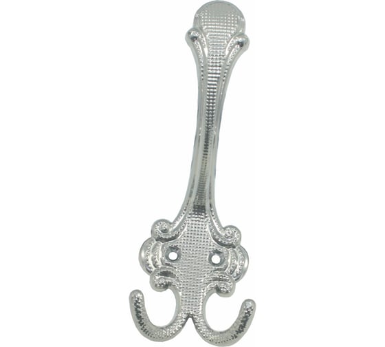 Крючок-вешалка Металлист №58 хром эффект, 30 шт. 0000000001676 1