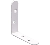 Крепжный закругленный уголок Suki 60x60x14x2,0мм белый 4 шт 159120