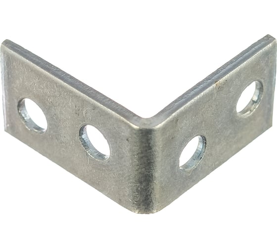 Крепежный уголок Suki 25x25x14x2,0 мм хром 4 шт 158990
