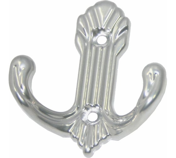 Крючок-вешалка Металлист №72 хром эффект, 30 шт. 0000000001654 1