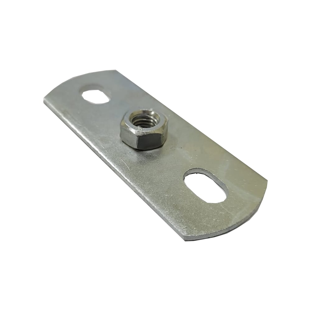 Опорная пластина с гайкой СВК 2,2x30x80, отверстия 8,3x13 мм, гайка М8 ...