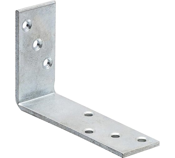 Крепежный уголок Suki 75x120x35x4,0 мм хром 1 шт 159200