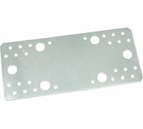 Пластина крепёжная Металлист 210х90 мм, цинк, 25 шт. 0000000000393