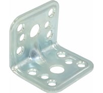 Уголок крепёжный Металлист 40х40х50х2 мм, усил., цинк, 100 шт. 0000000001002