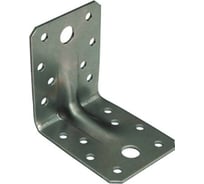 Уголок крепёжный Металлист 70х70х55х1.5 мм, усил., ГОЦ, 40 шт. 0000000002079