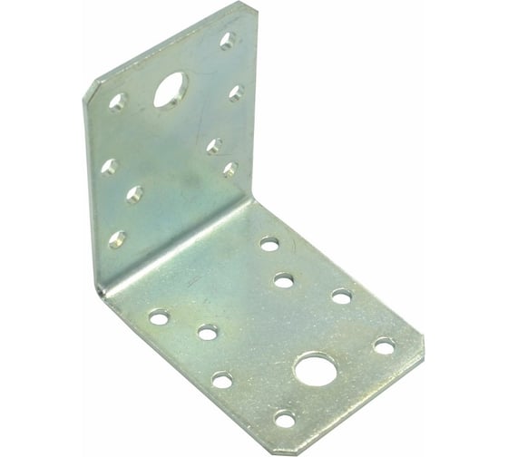 Уголок крепёжный Металлист 70х70х55х1.5 мм, ГОЦ, 40 шт. 0000000002285 1