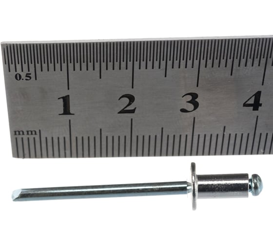 Тяговая заклепка ЦКИ Ал-Mg1.5 Ст Плоск. 4.0х8 1000 шт. 57962